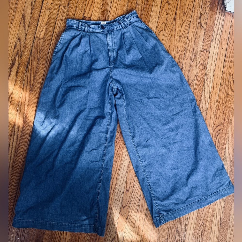 GAP Blue Wide Leg Jeans